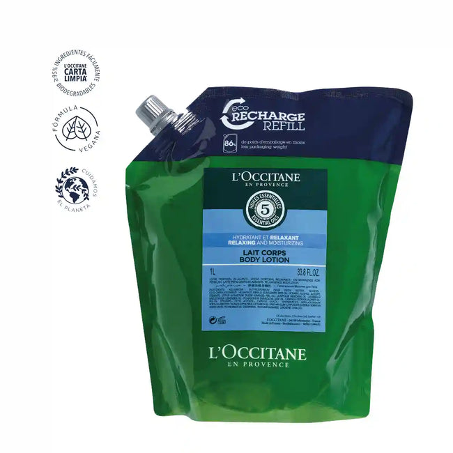 Refill Leche Corporal Relajante Aromacología 1L Hover Image