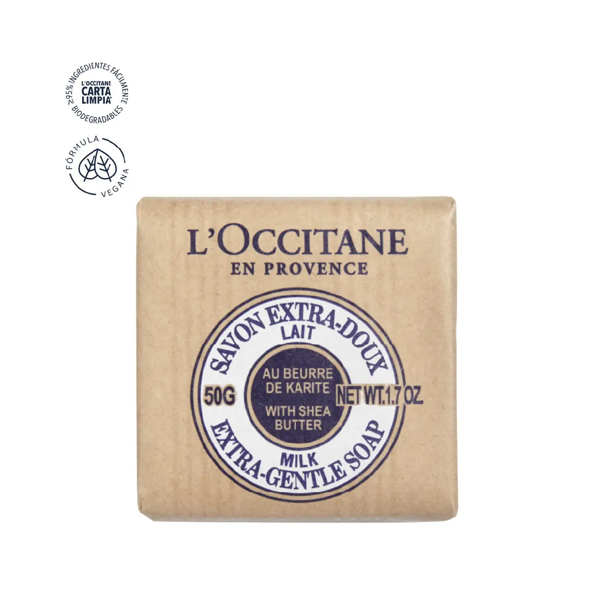 Jabón Karité Leche 50g