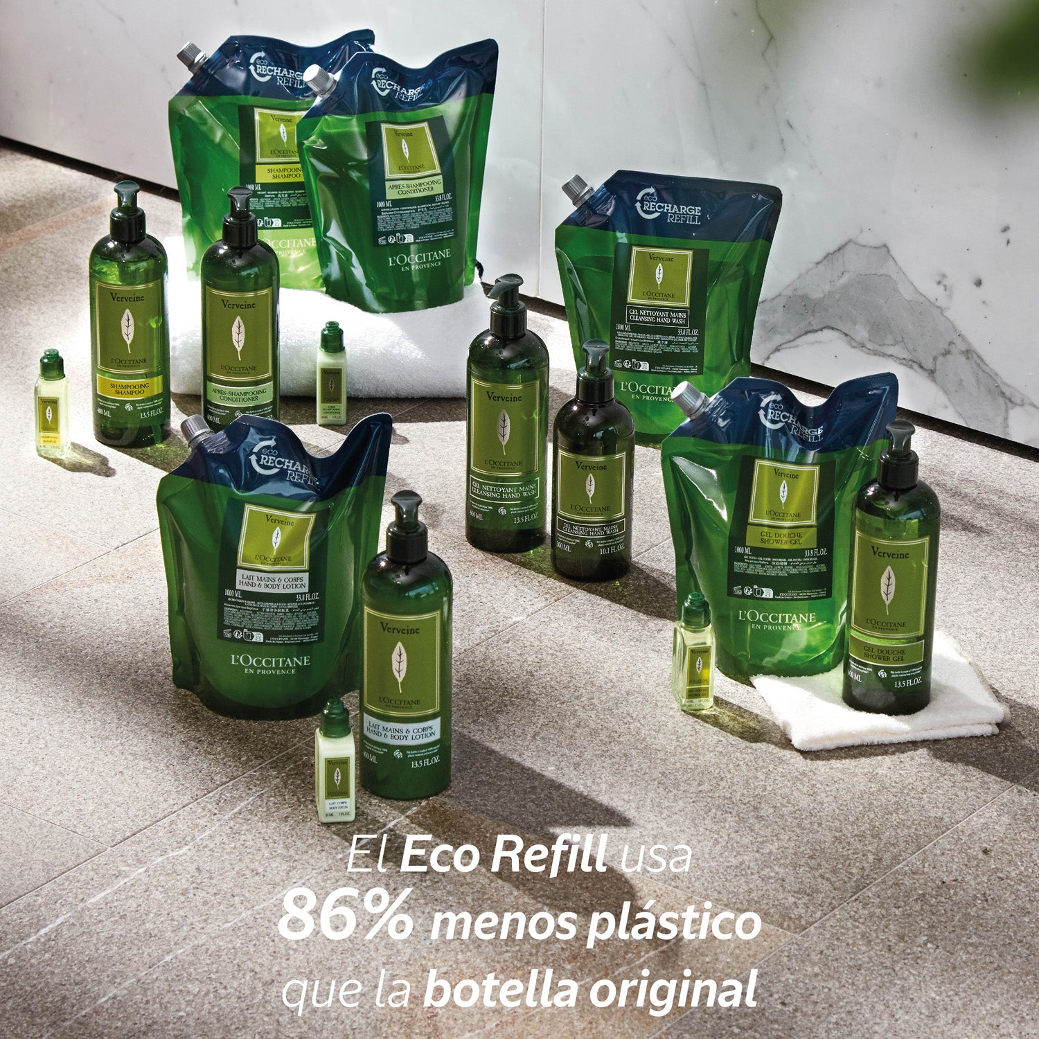 Refill Leche Corporal Verbena 1Lt